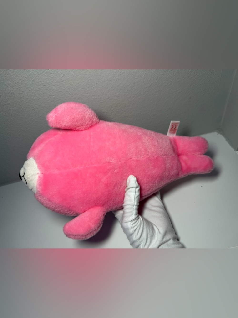 Ty Pink VelveTy Plush with Heart Logo Tag “Pierre” - Picture 3 of 7